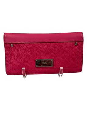 Lauren Ralph Lauren Fuchsia Wallet EUC